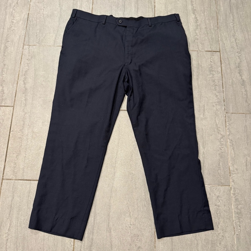 Jos. A. Bank Men's Navy Dark Blue Dress Suit Separates Pants Size 43 x 28